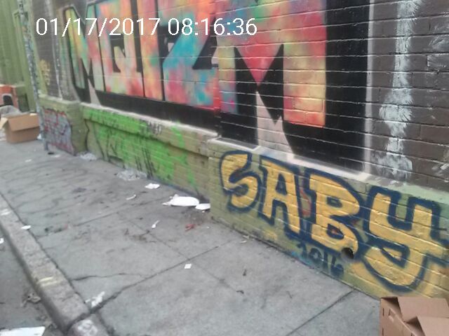 Graffiti at 7 HERON ST