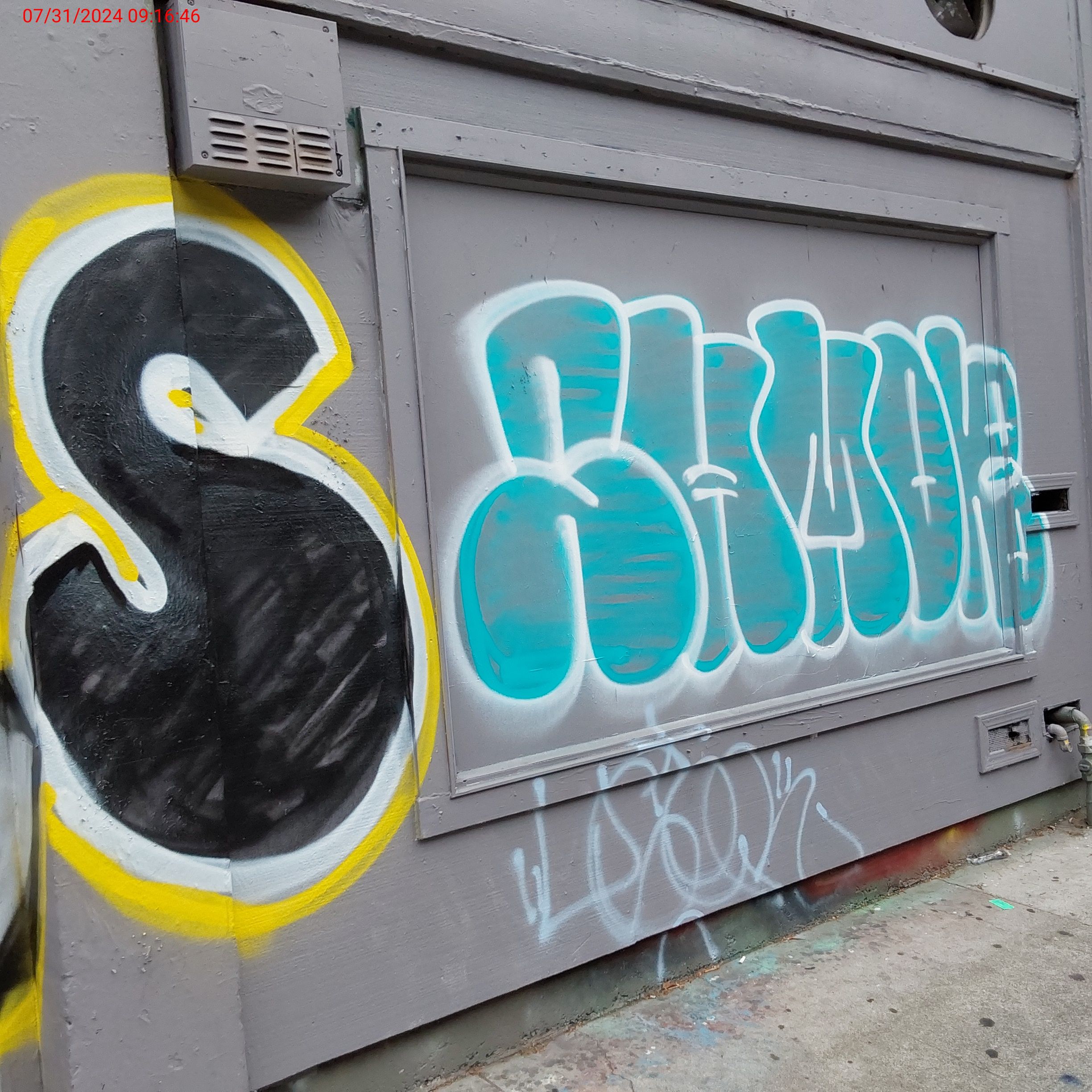 Graffiti at 820 POST ST