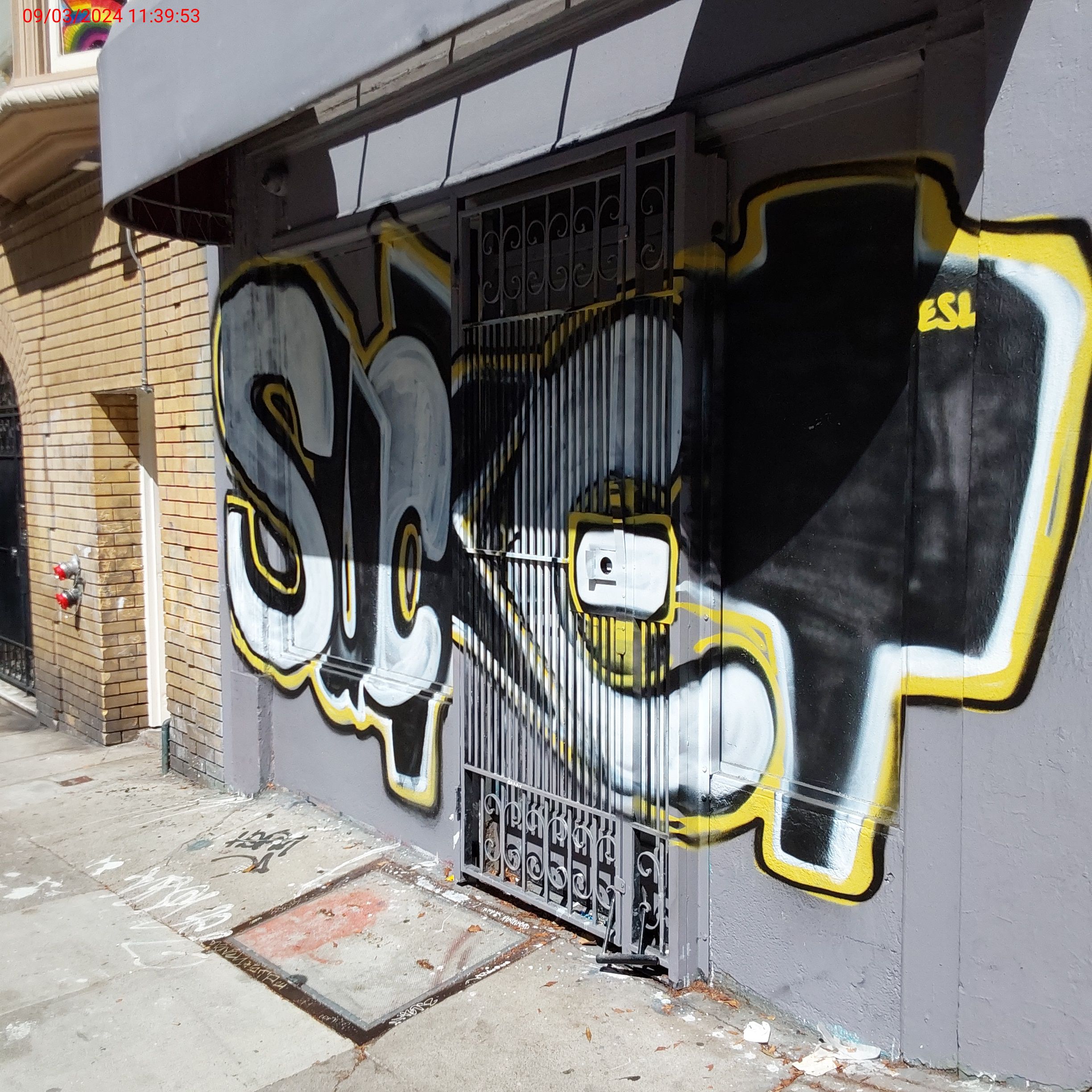 Graffiti at 820 POST ST