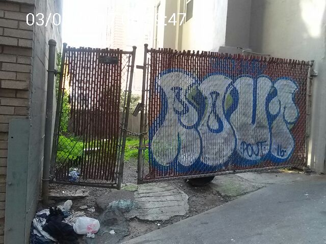 Graffiti at 4 Brooklyn Pl