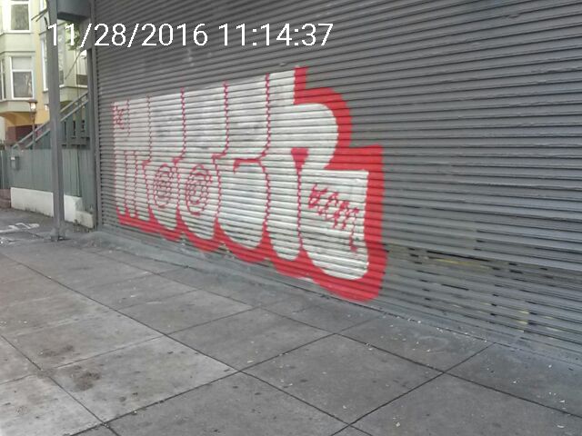 Graffiti at 2779 FOLSOM ST