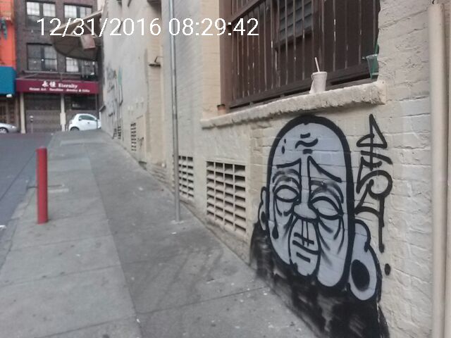 Graffiti at 798 COMMERCIAL ST
