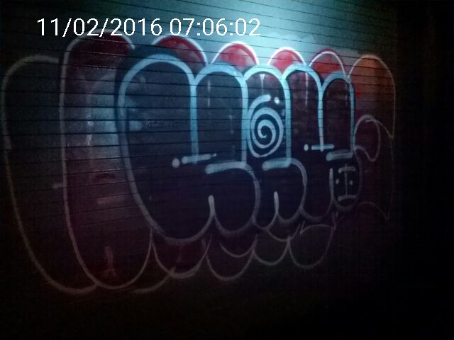 Graffiti at 518 GRANT AVE