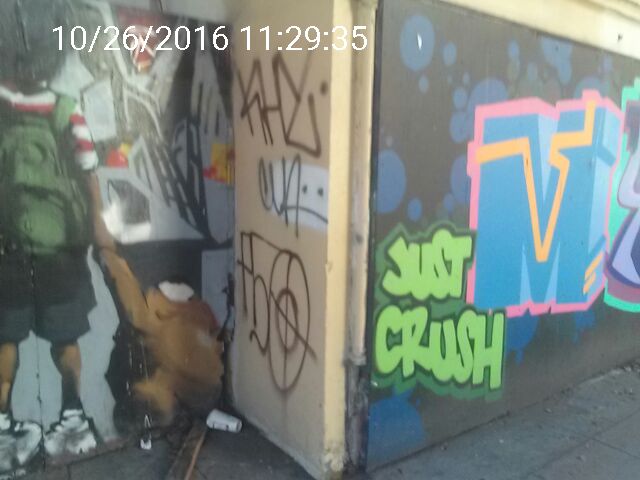 Graffiti at 2761 24th St
