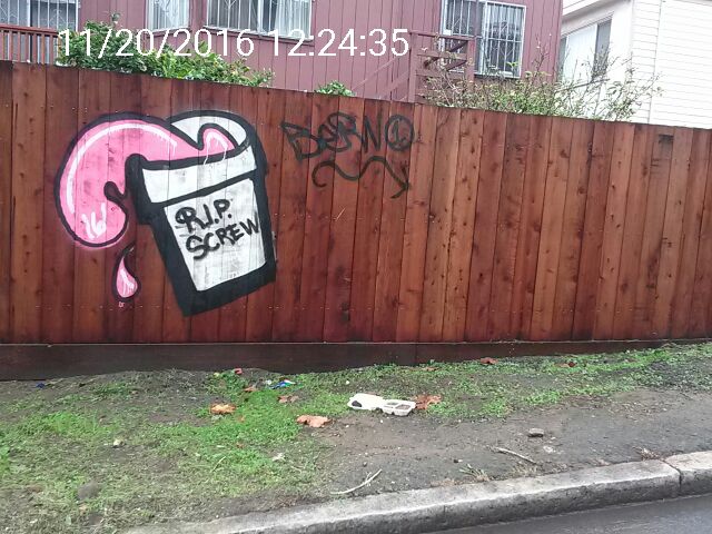 Graffiti at 3018 ALEMANY BLVD