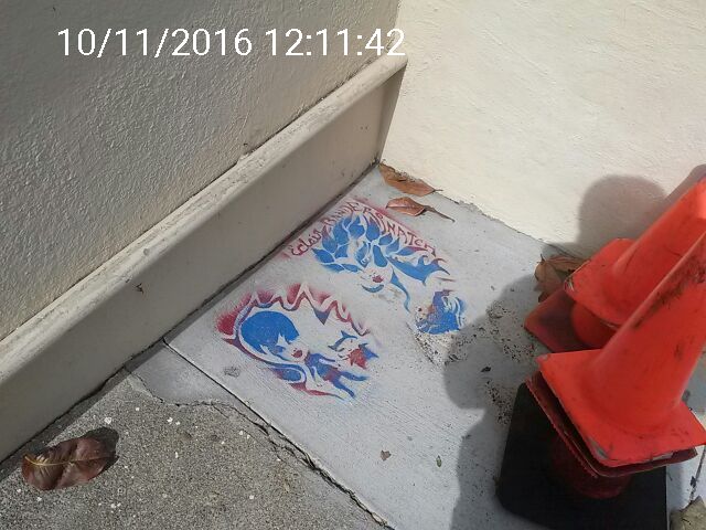 Graffiti at 771 Ashbury St