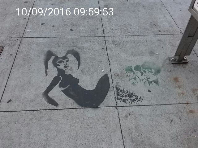 Graffiti at 254 DIVISADERO ST