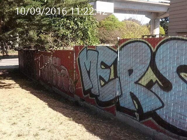 Graffiti at 76 DE LONG ST