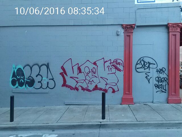 Graffiti at 626 KEARNY ST