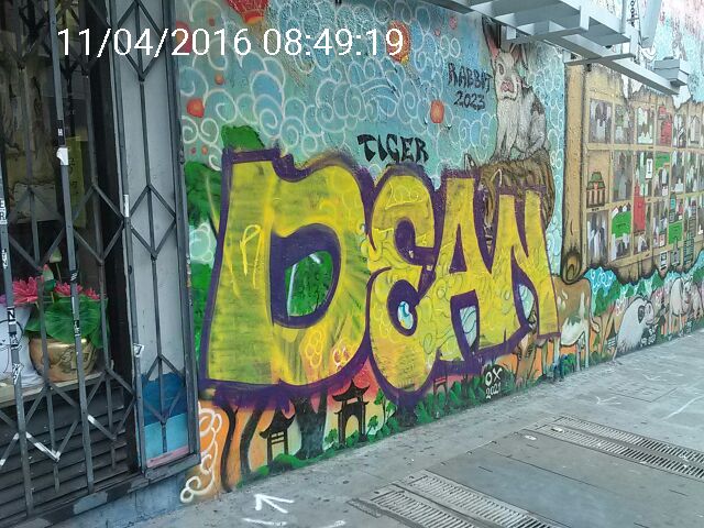 Graffiti at 800 GRANT AVE