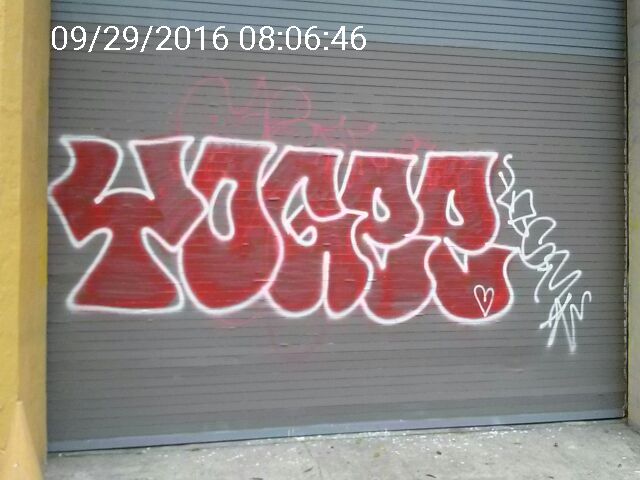 Graffiti at 1600 MISSION ST