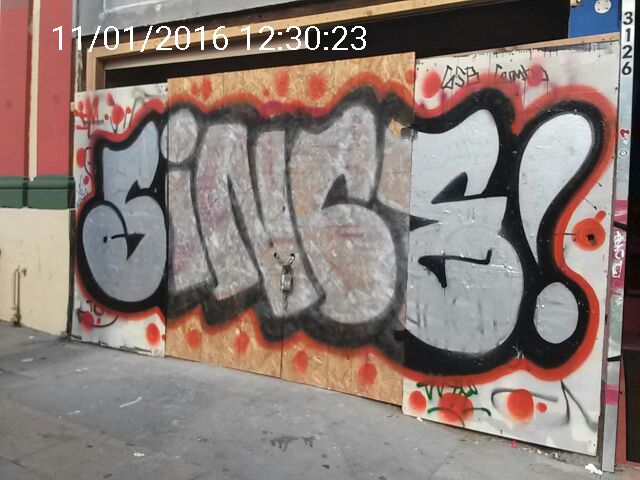 Graffiti at 3128 16TH ST