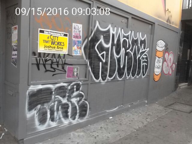 Graffiti at 2183 MISSION ST