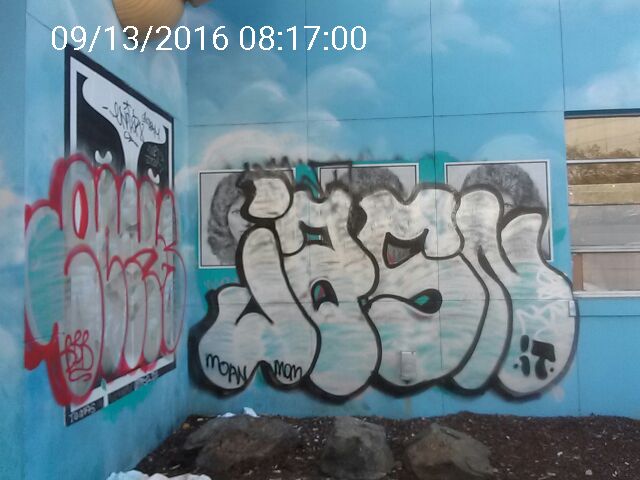 Graffiti at 1699 Market St