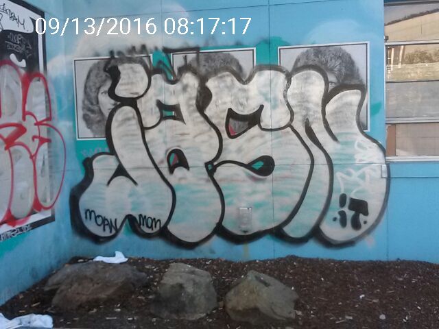 Graffiti at 1699 Market St