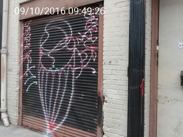 Graffiti at 461 JESSIE ST