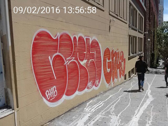 Graffiti at 693 SUTTER ST