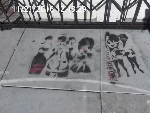 Graffiti at 674 HAIGHT ST