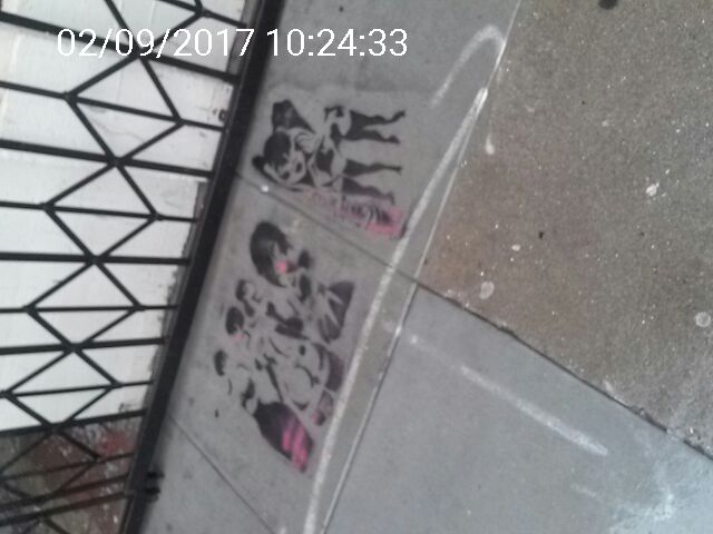 Graffiti at 674 HAIGHT ST