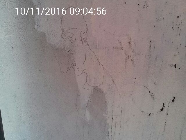 Graffiti at 1001 CLAY ST