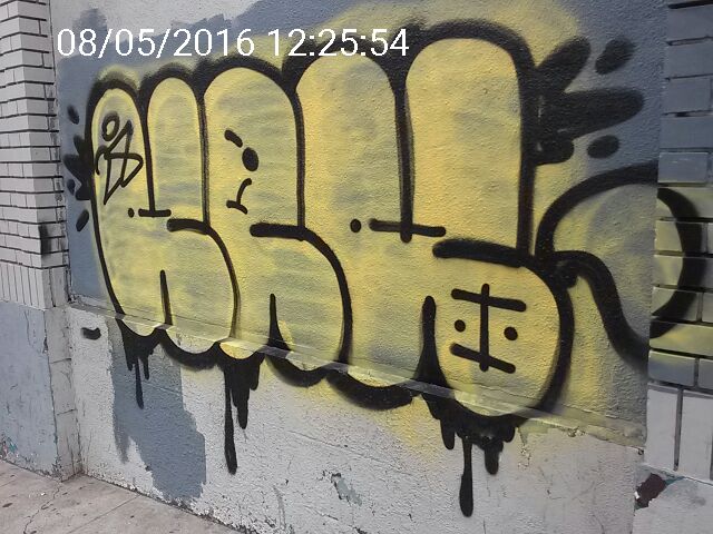 Graffiti at 1200 LARKIN ST