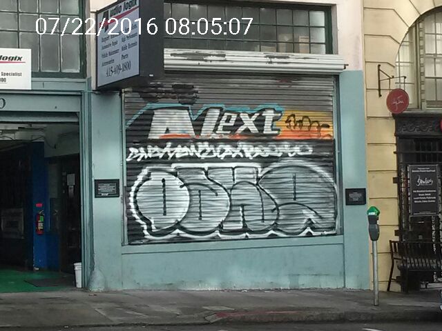 Graffiti at 650 POLK ST