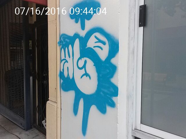 Graffiti at 659 COMMERCIAL ST