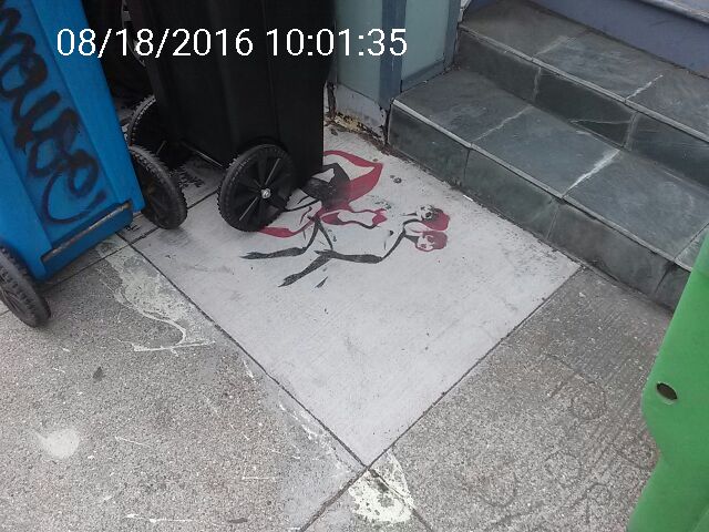 Graffiti at 1181 OAK ST