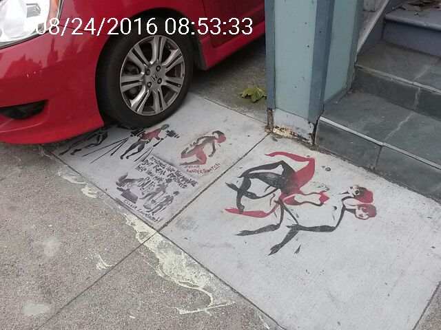 Graffiti at 1181 OAK ST