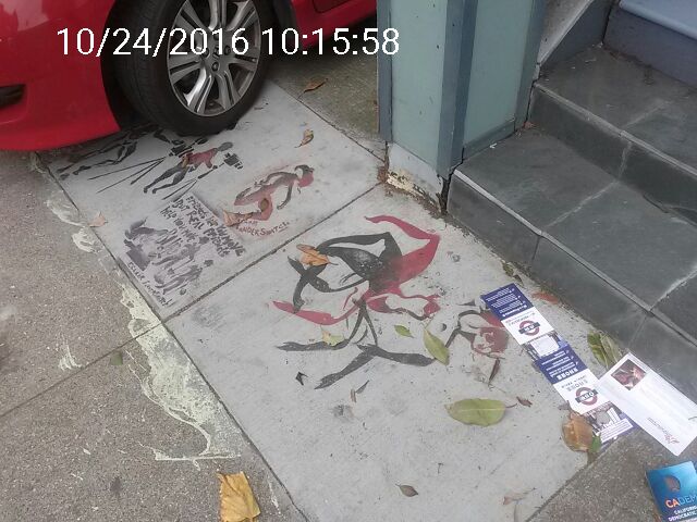 Graffiti at 1181 OAK ST