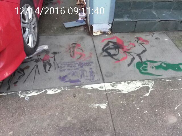Graffiti at 1181 OAK ST