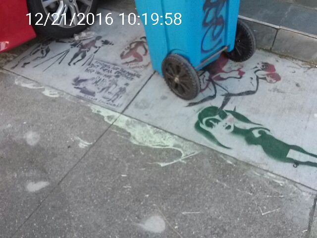 Graffiti at 1181 OAK ST