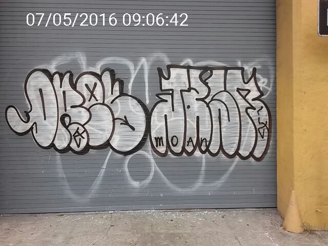 Graffiti at 1600 MISSION ST
