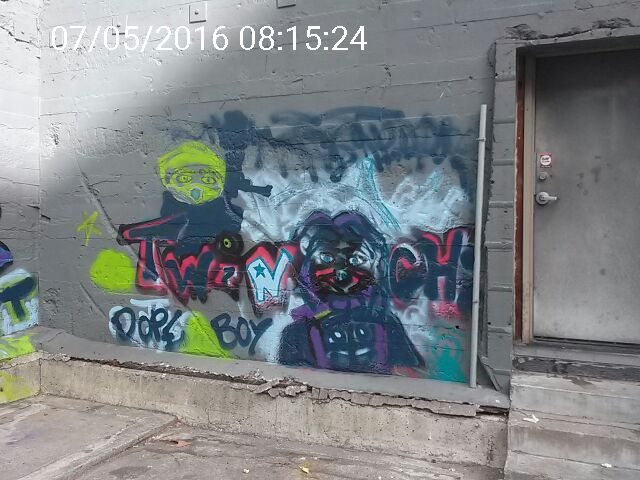 Graffiti at 118 HAWTHORNE ST