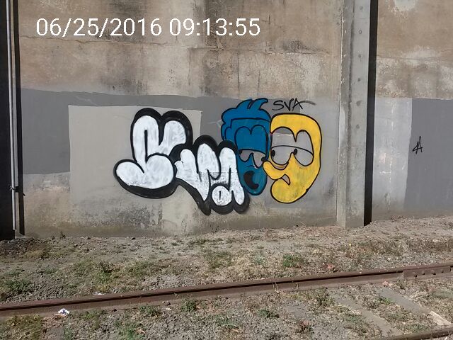 Graffiti at 1600 DONNER AVE