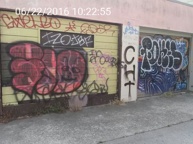 Graffiti at 480 BARTLETT ST