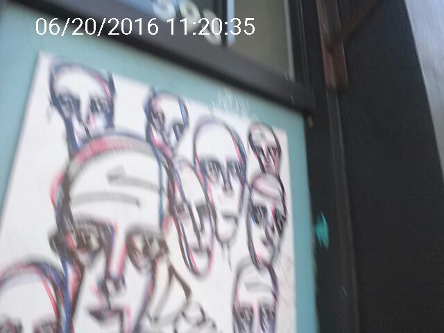 Graffiti at 593 VALENCIA ST