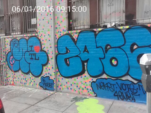Graffiti at 946 GEARY ST