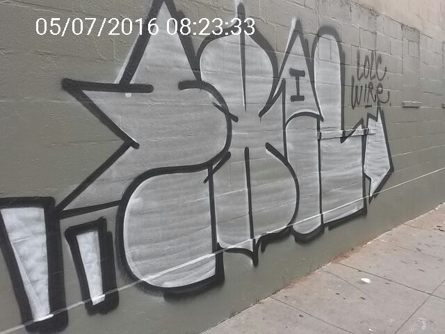 Graffiti at 1707 MARKET ST