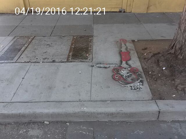 Graffiti at 100 CHURCH ST