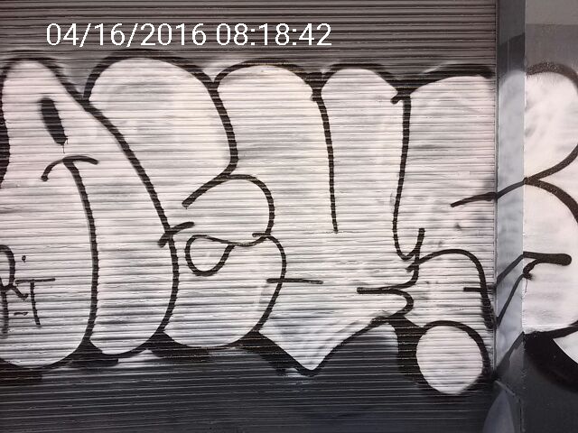 Graffiti at 235 VALENCIA ST