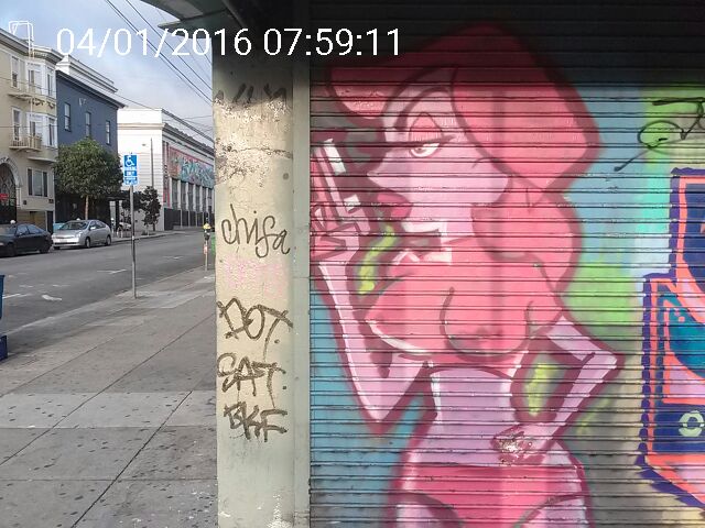 Graffiti at 2298 MISSION ST