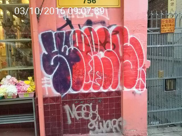 Graffiti at 756 JACKSON ST