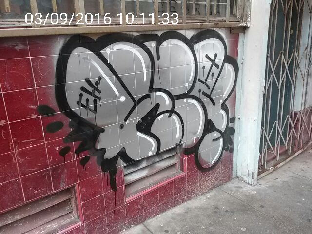 Graffiti at 1000 STOCKTON ST