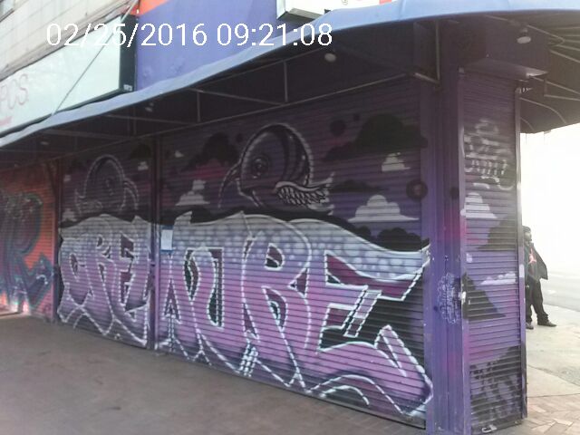 Graffiti at 950 Market St