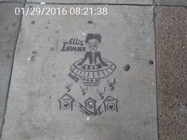 Graffiti at 797 VALENCIA ST