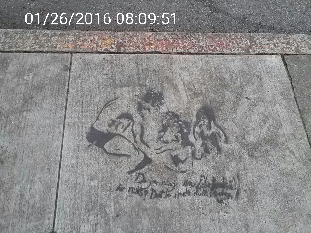 Graffiti at 602 ASHBURY ST