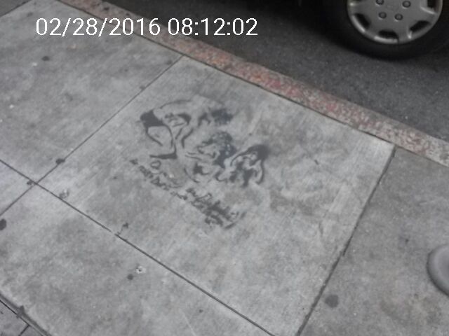 Graffiti at 602 ASHBURY ST