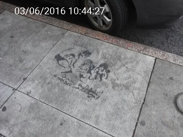 Graffiti at 602 ASHBURY ST