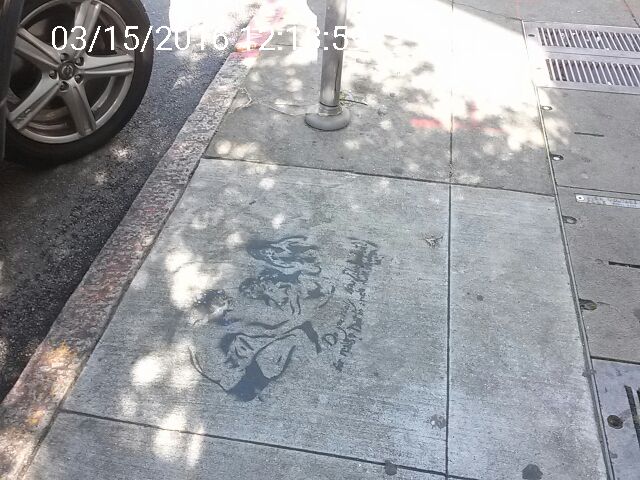 Graffiti at 602 ASHBURY ST